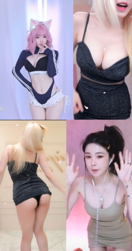 【快手主播】20241010期-4 韩国主播抖胸