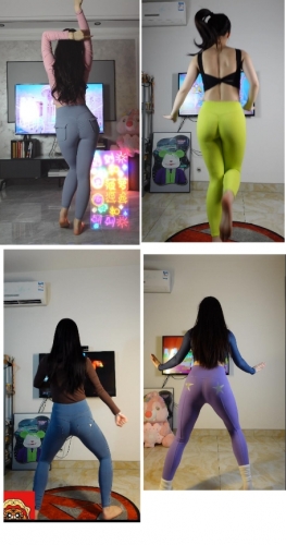 刘刘瑜伽裤健身舞蹈 4K视频 第2期 10部